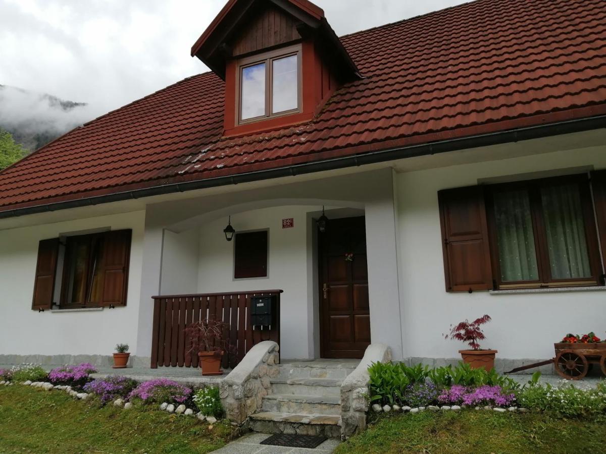 Pocitnisko Stanovanje Planja Soča Exteriér fotografie