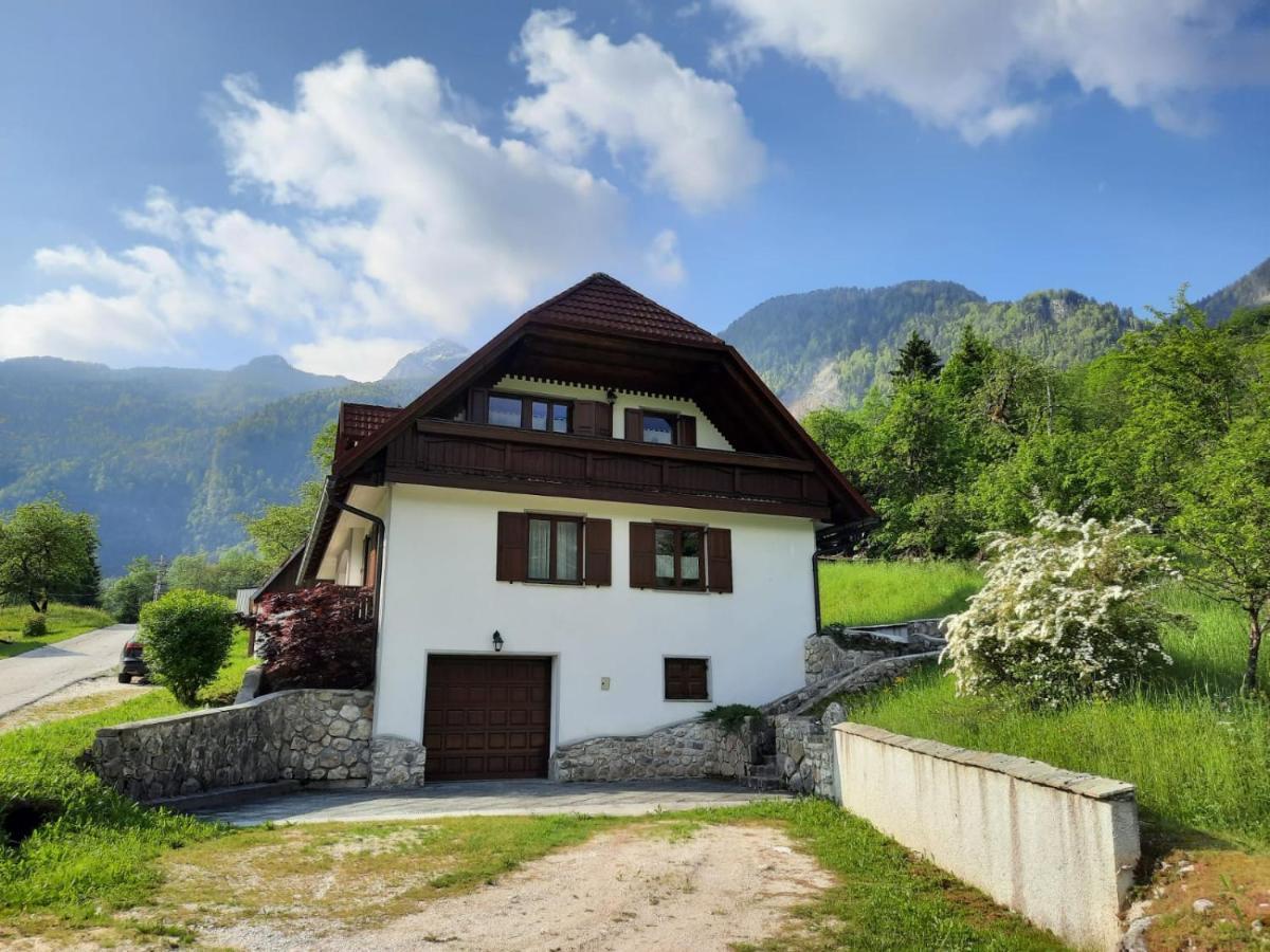 Pocitnisko Stanovanje Planja Soča Exteriér fotografie
