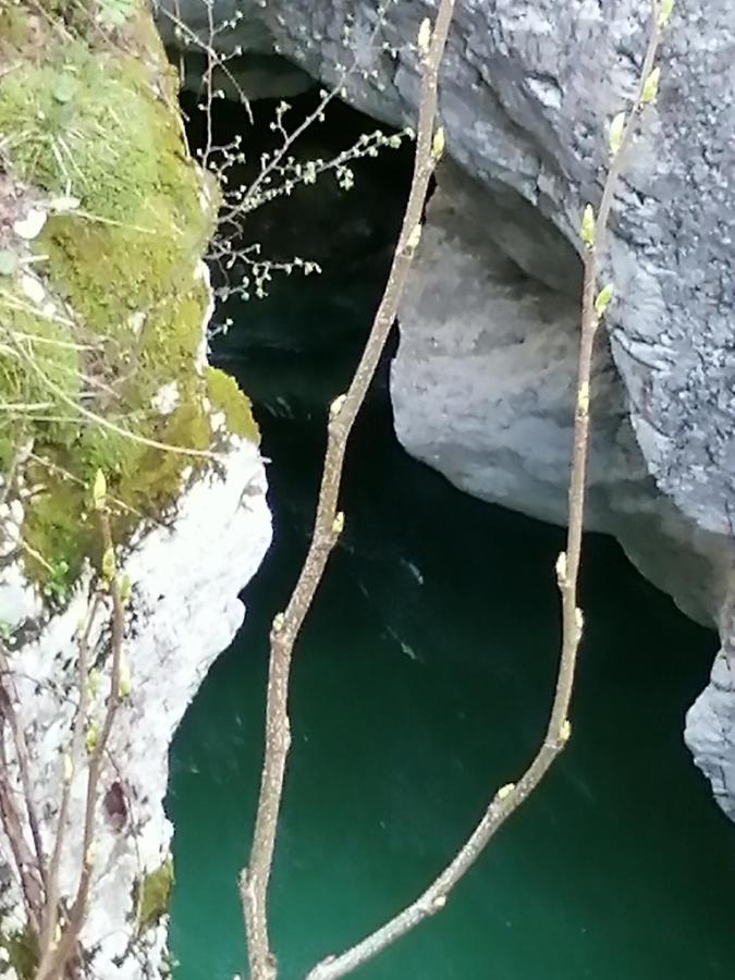 Pocitnisko Stanovanje Planja Soča Exteriér fotografie