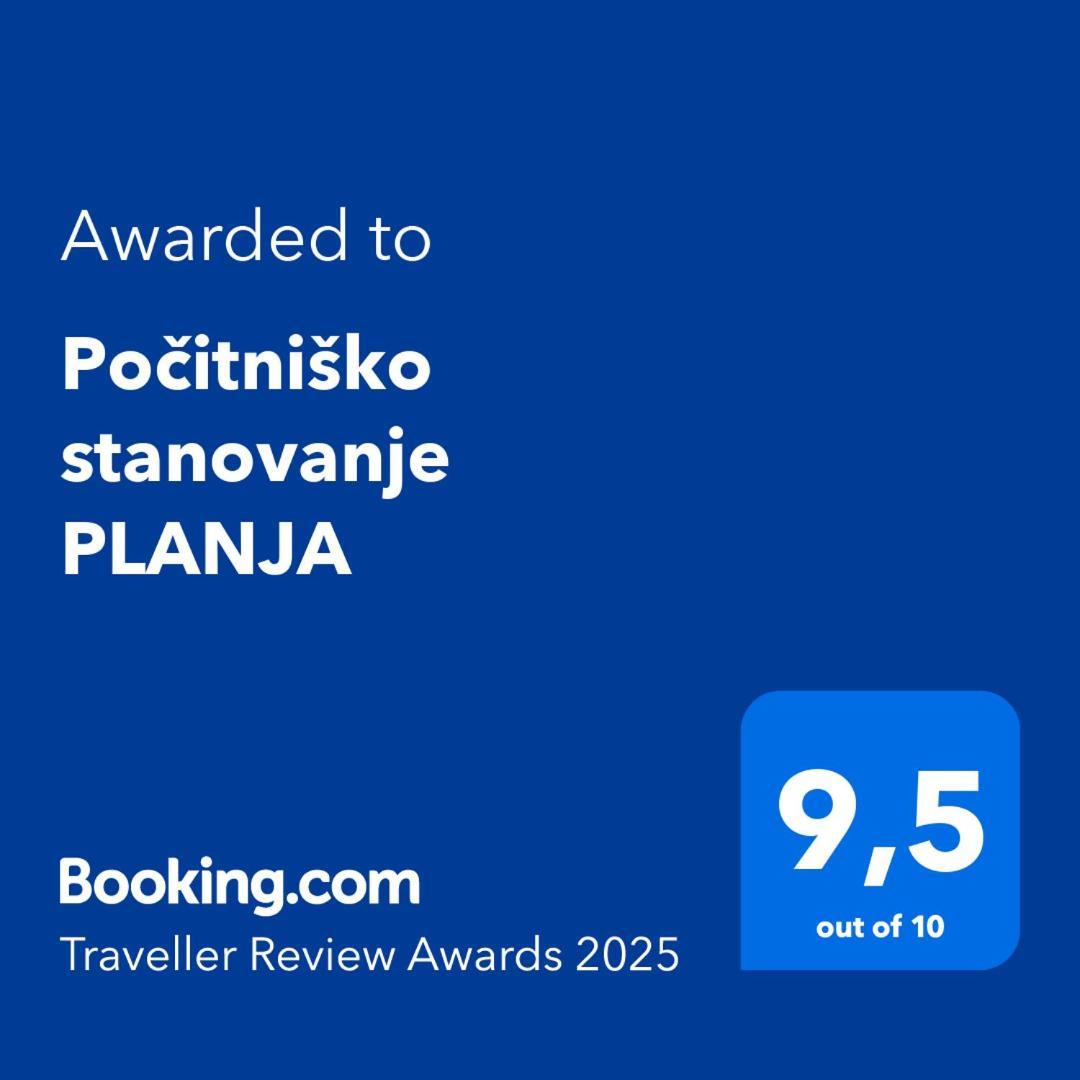 Pocitnisko Stanovanje Planja Soča Exteriér fotografie
